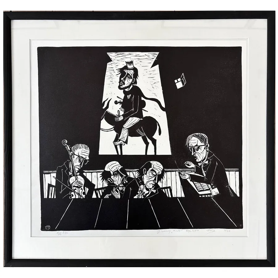 Image of from the series "City" by Humeniuk Petro, Graphics medium, priced at ₴350