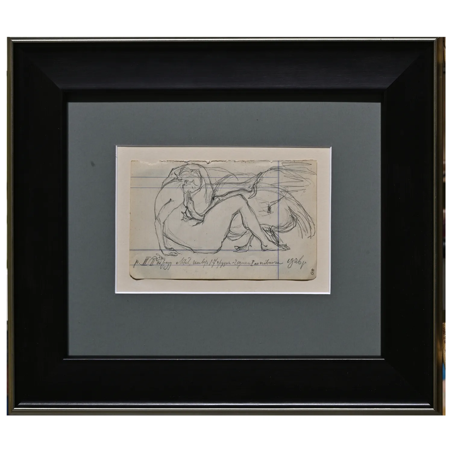 Image of леда by Novakivsky Oleksa, size: 10 х 17 см, made of папір, олівець, Graphics medium