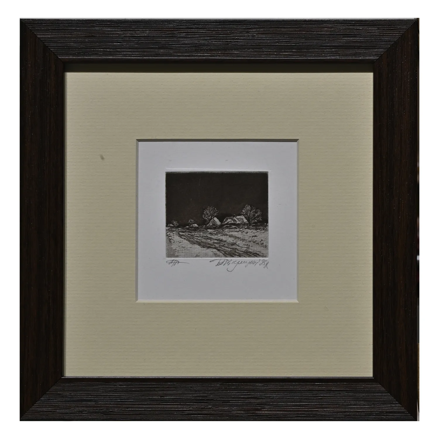 Image of untitled by Bohdan Pikulytsky, size: 6 х 6 см, Graphics medium, priced at $100