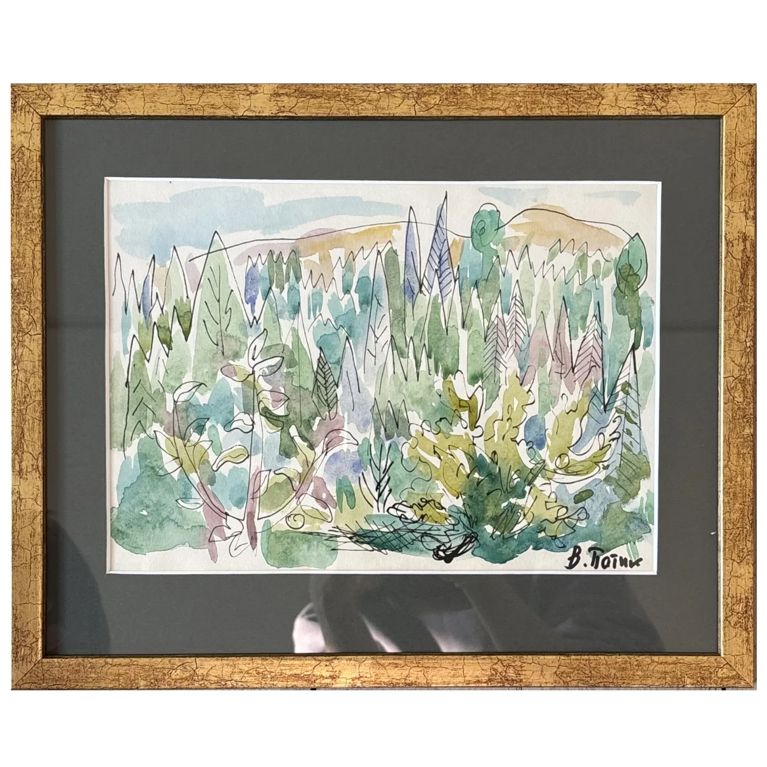 Image of sketch in the Carpathians by Patyk Volodymyr, size: 19х26 см, Painting medium, priced at $500