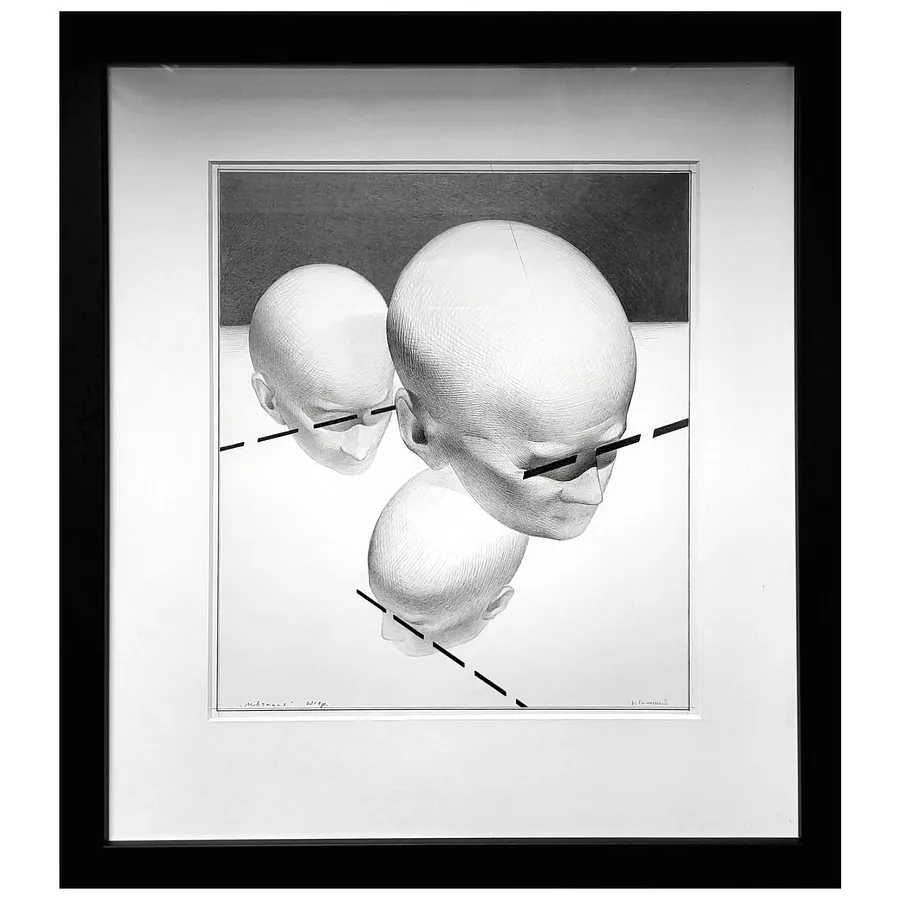 Image of Silience by Smolsky Yuriy, size: 22 х 25 см, made of paper, graphite, priced at $500