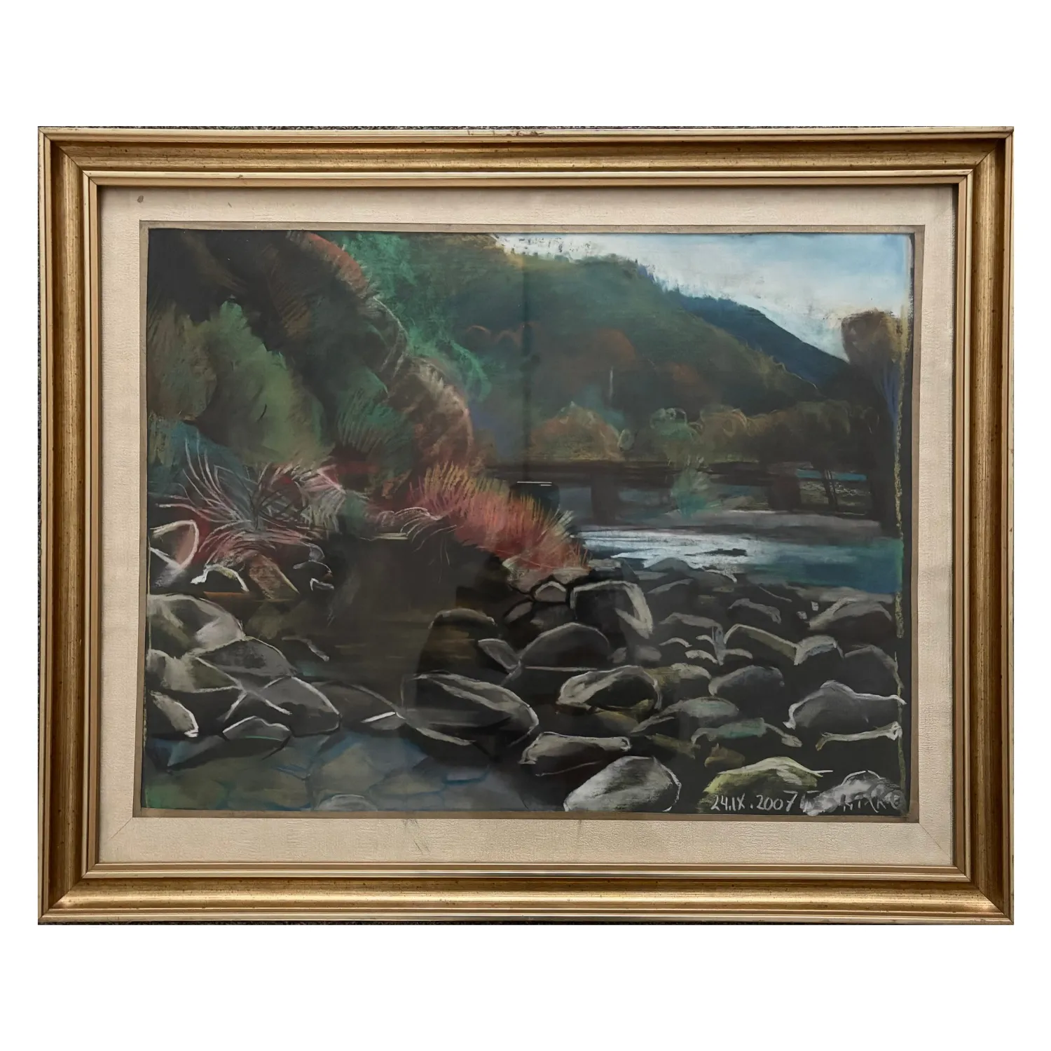 Image of Carpathians by Безніско Євген, size: 41,5 х 55 сm, made of paper, pastel, Painting medium, priced at $250