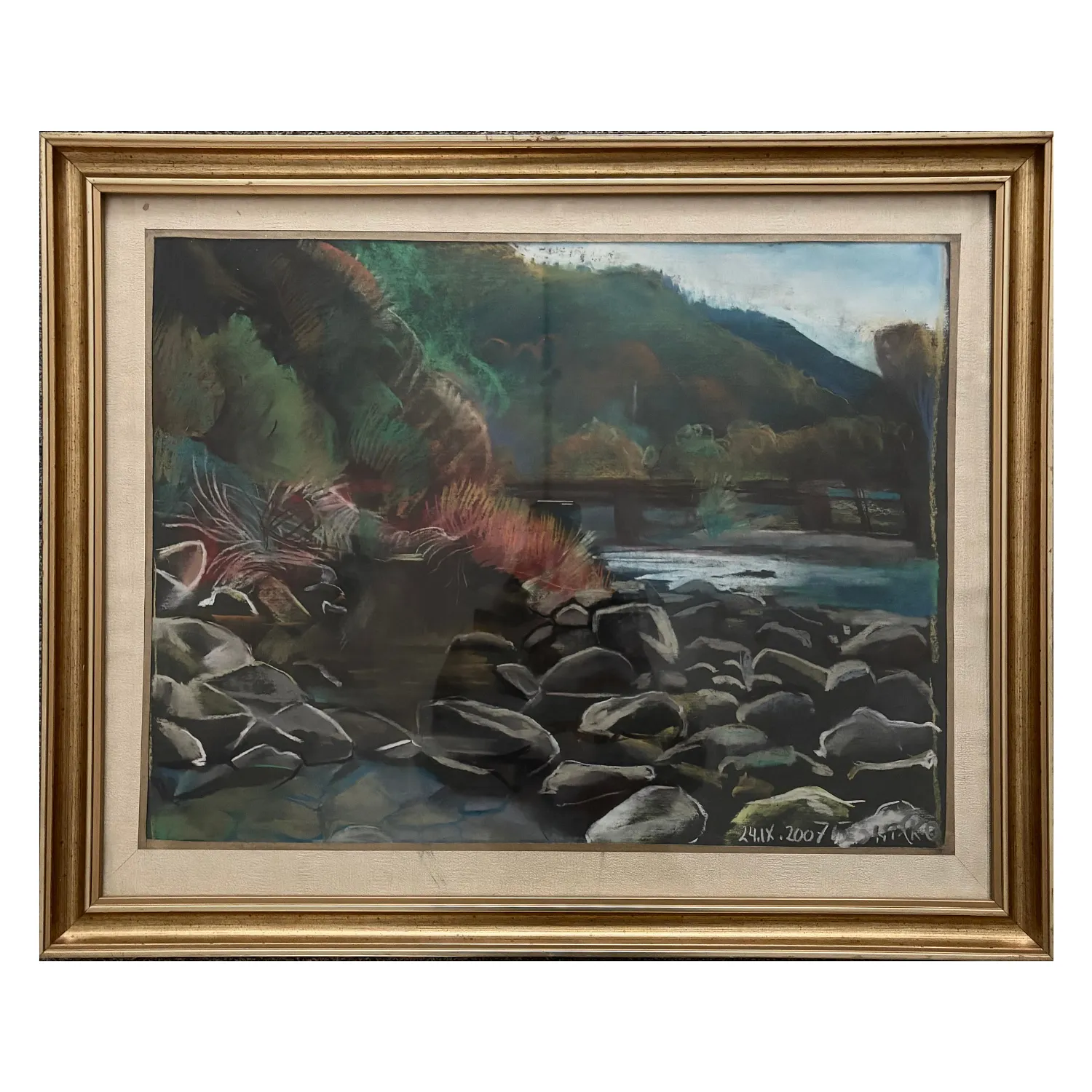 Image of Carpathians by Безніско Євген, size: 41,5 х 55 сm, made of paper, pastel, Painting medium, priced at $250