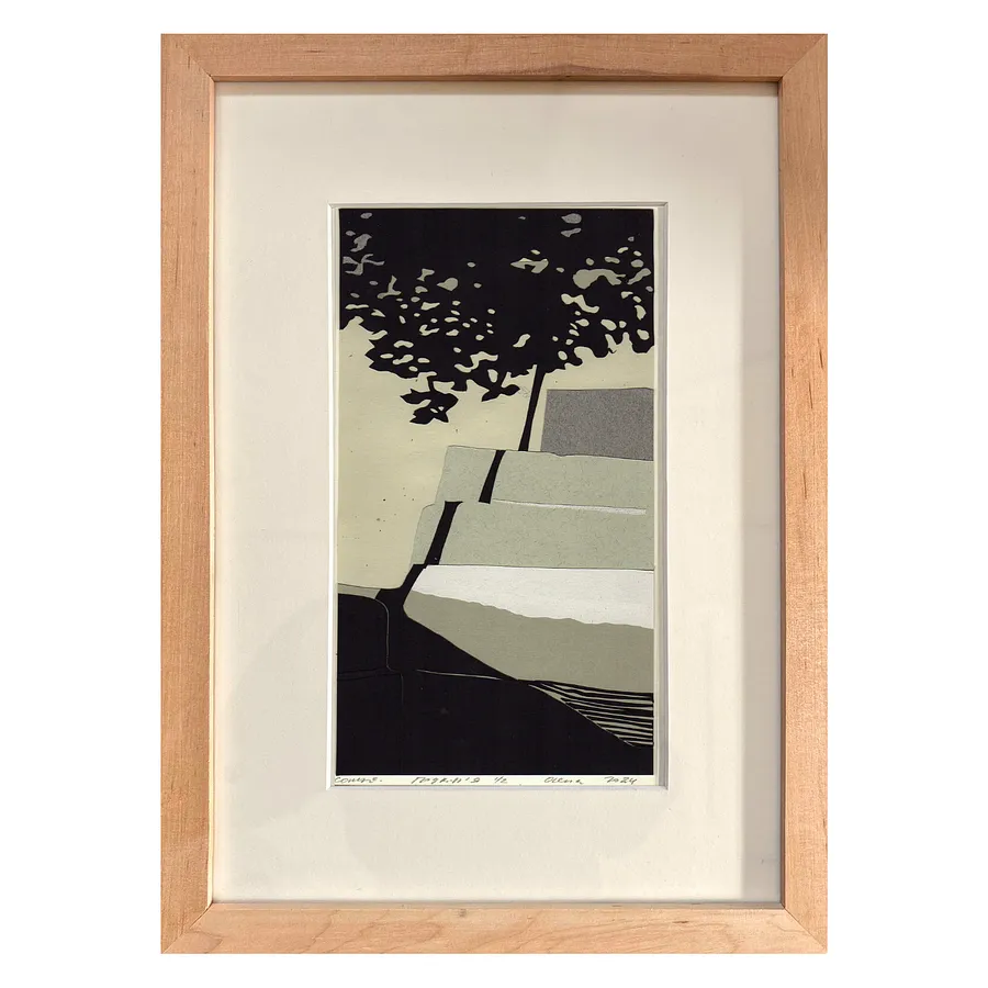 Image of сонце. подвір'я майстерні by Olena Turyanska, size: 12.5 х 22 см, priced at $500