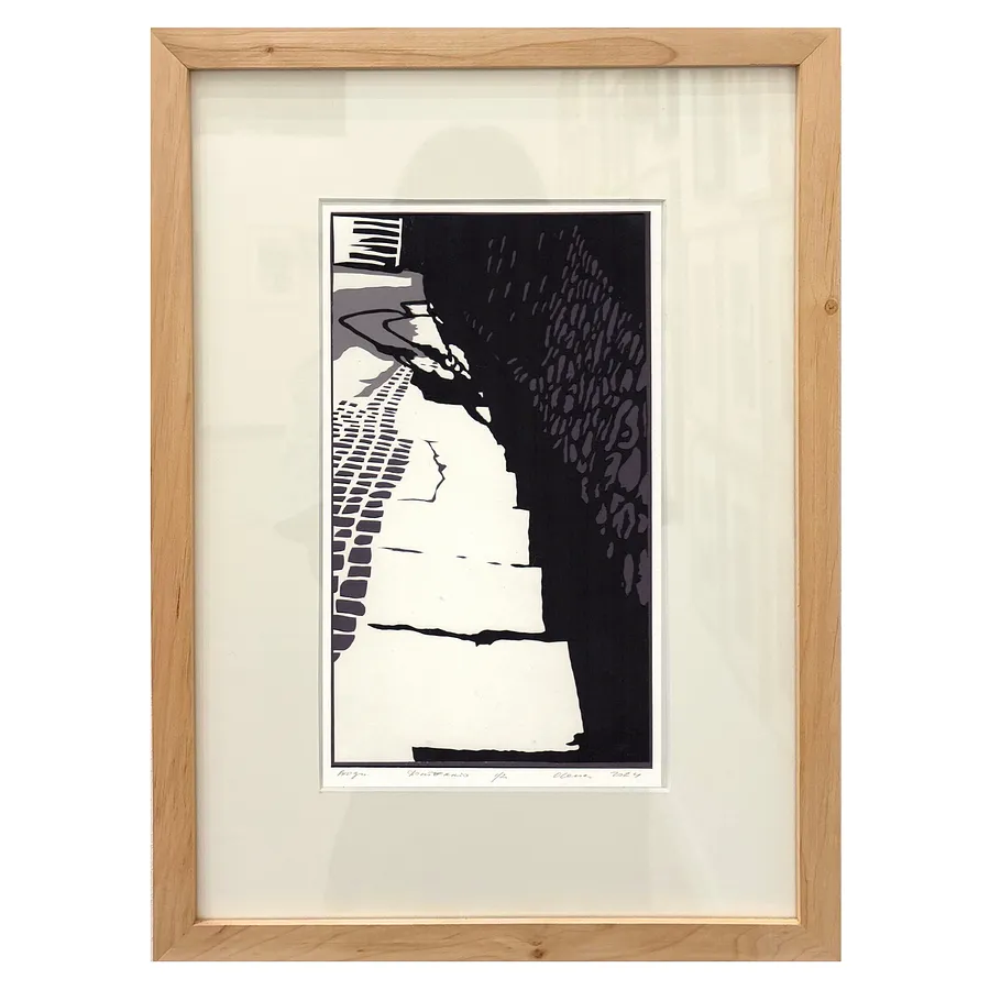 Зображення "Сходи. фонтеккіо." від Турянська Олена, розмір: 16 х 28 см, матеріали: папір, витинання, аплікація, ціна: $550