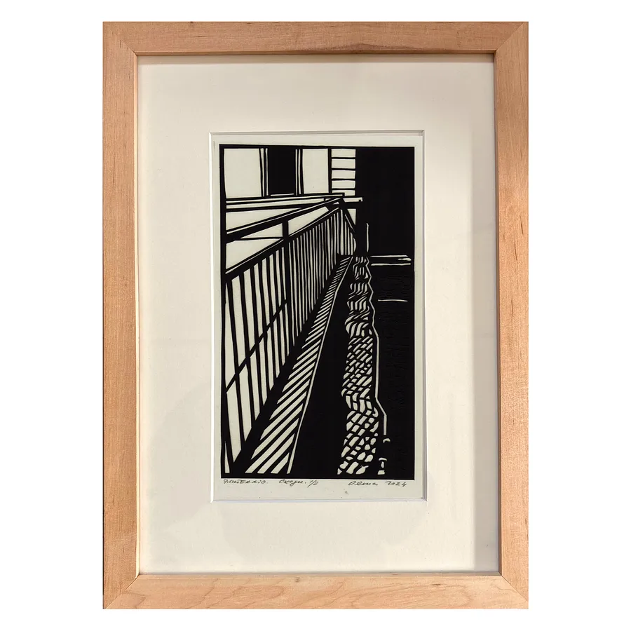 Image of Сходи. Фонтеккіо by Olena Turyanska, size: 13 х 22 см, priced at $500