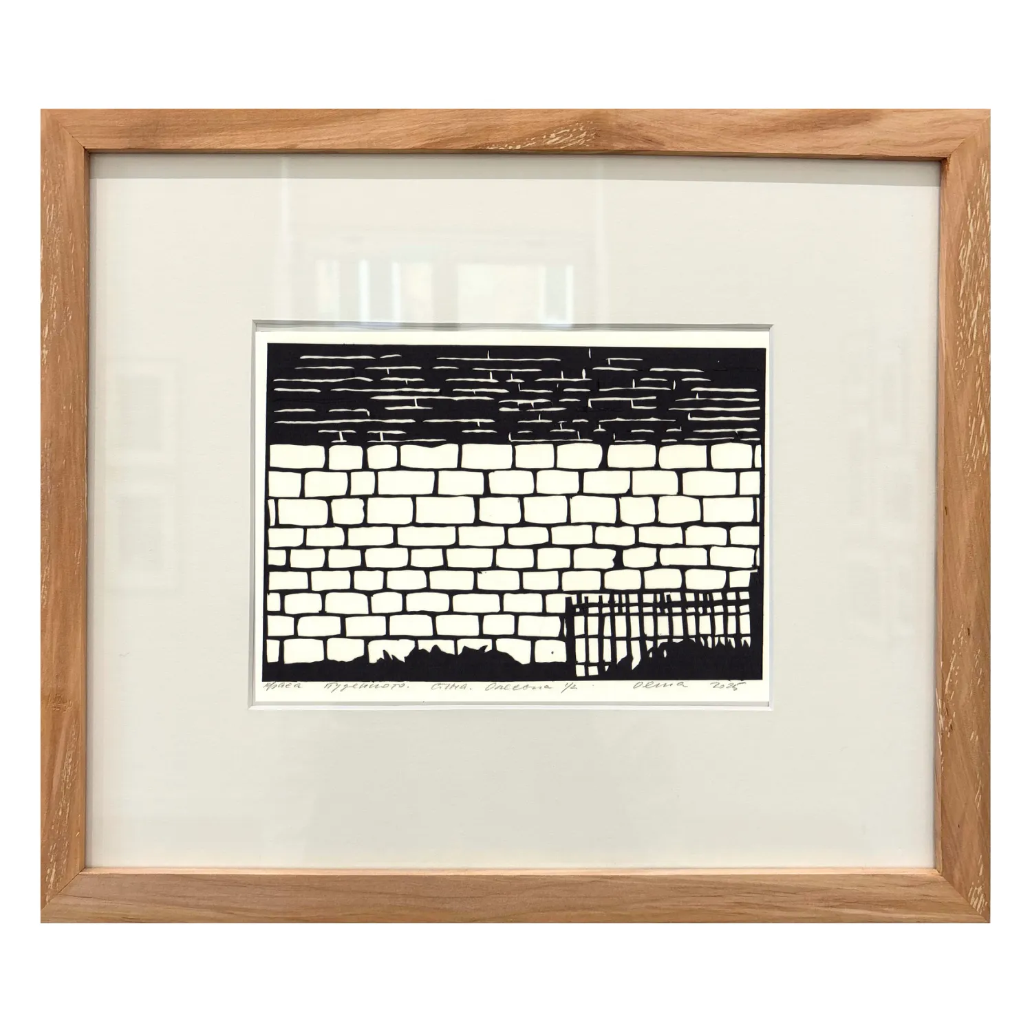 Image of стіна. Олесько  by Olena Turyanska, size: 14 х 20 см, priced at $500