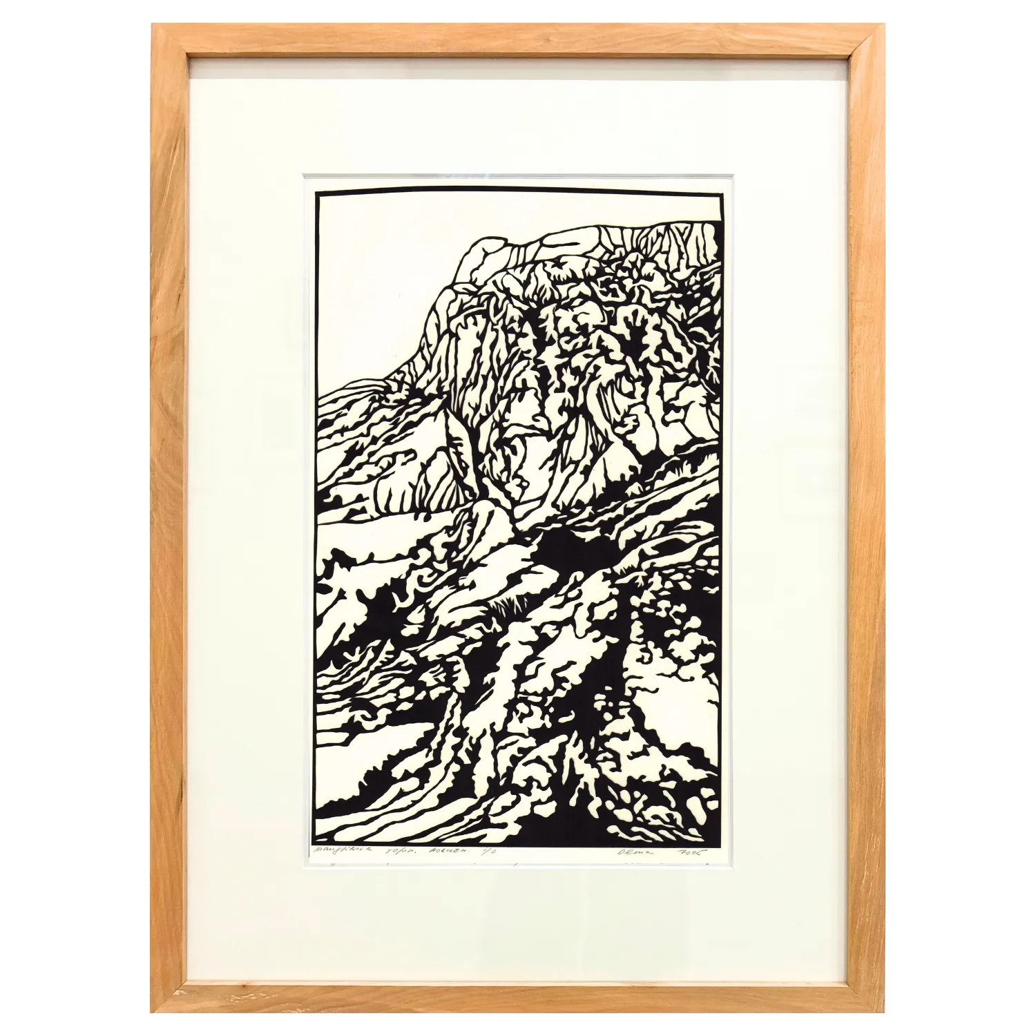 Image of Мандрівка горою. Ловчен by Olena Turyanska, size: 23.5 х 28,5 см, priced at $700