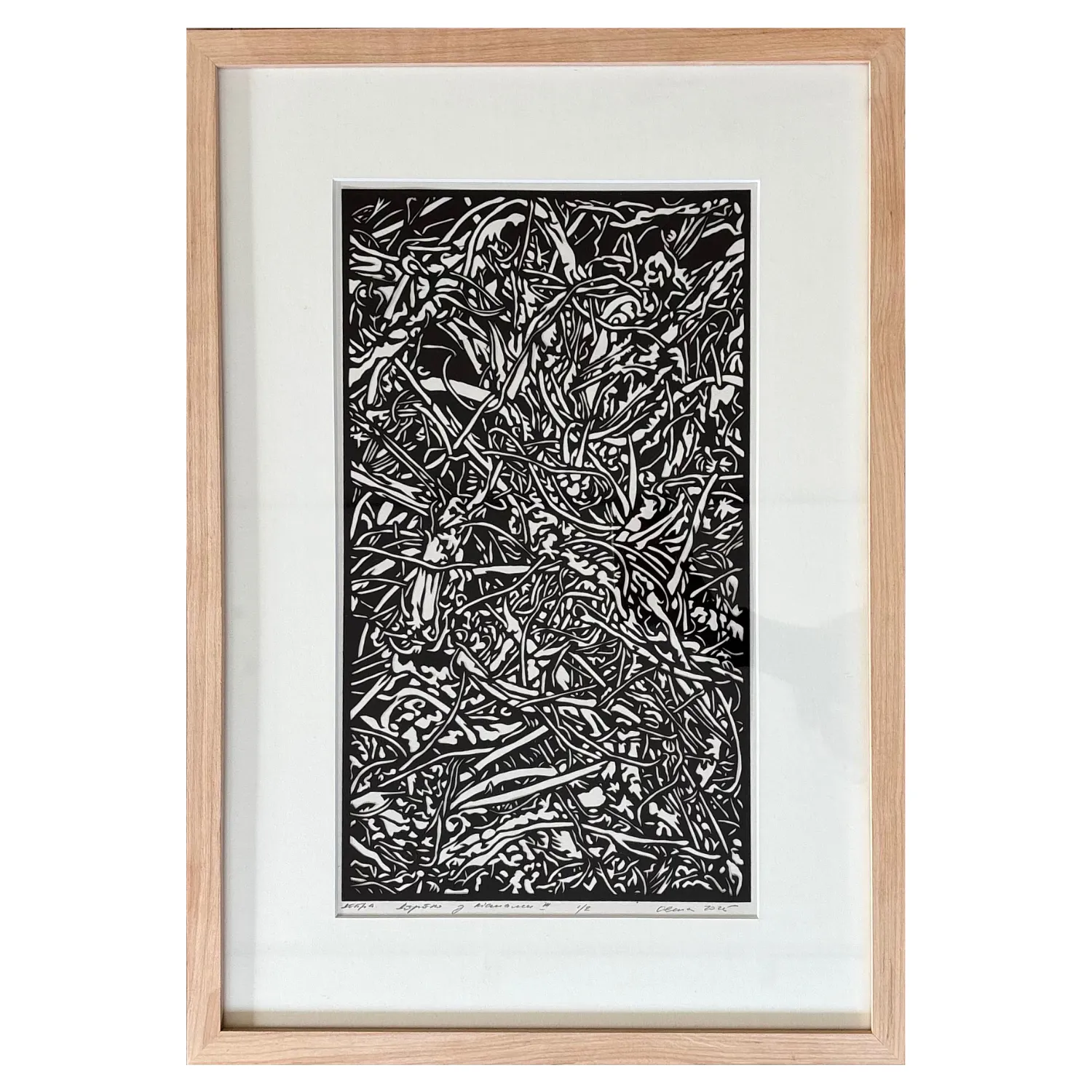 Image of дебра. дерево з ліанами ІІІ by Olena Turyanska, size: 23,5 х 41 см, priced at $700