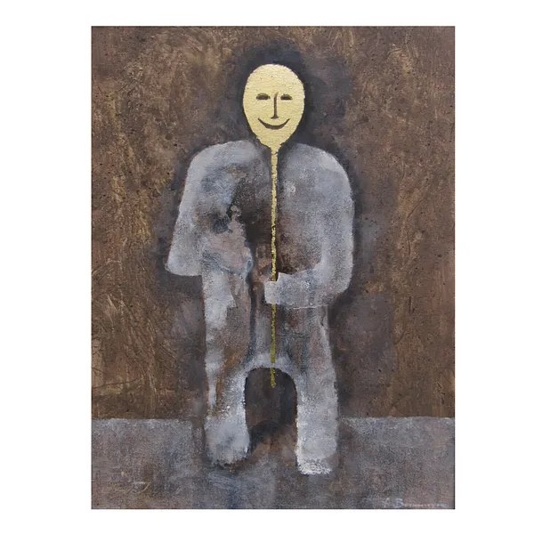 Image of "Mask" by Vynnychok Andriy, size: 60х46 см, made of Oil paint, canvas., Painting medium, priced at $700