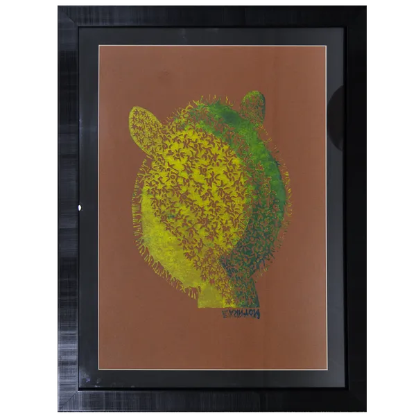 Image of Cactus by Motyka Mariana, size: 69х48 см, made of Paper., Linocut medium, priced at $180
