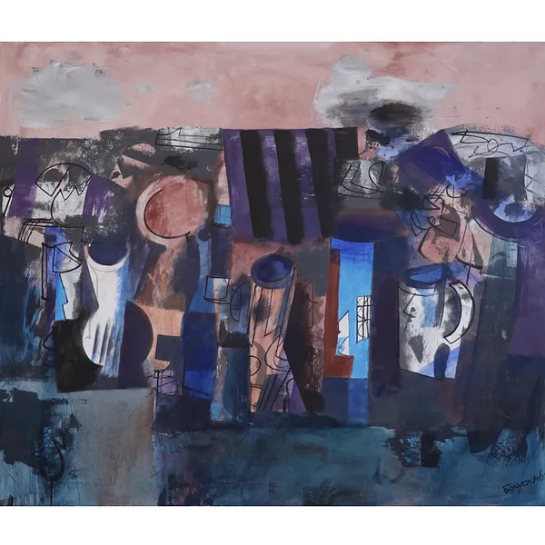 Image of "Untitled" by Bohuslavskyi Volodymyr, size: 100x120 cm, Painting medium, priced at $2600