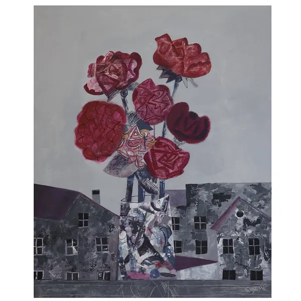 Image of "Grey Day" by Bohuslavskyi Volodymyr, size: 102х82 cm, Painting medium, priced at $0