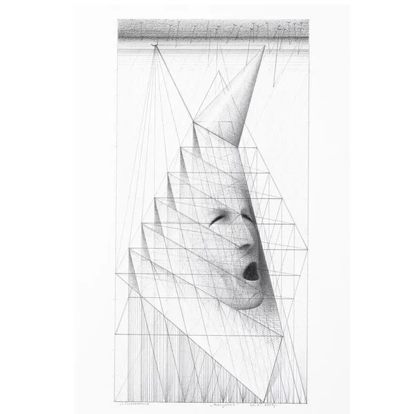 Image of "Monument" by Smolsky Yuriy, size: 30x15 cm, made of paper, Graphics medium, priced at $500