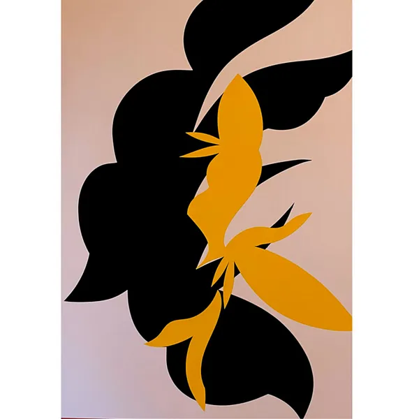Image of "Dancing Shadows 1" by Pliatsko Mariia, size: 100x70 cm, made of paper, Graphics medium, priced at $500
