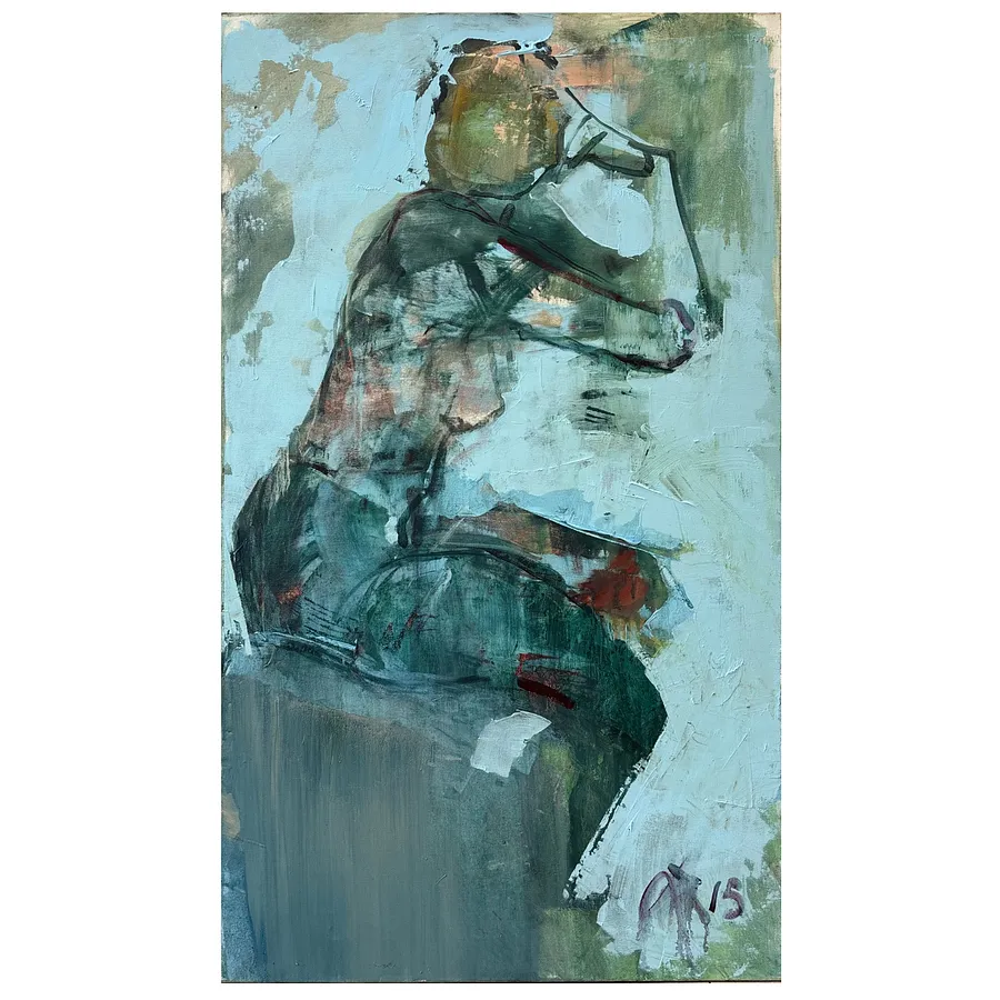 Зображення "без назви" від Гай Сергій, розмір: 120 х 70 см, матеріали: полотно, олія, медіум: Живопис