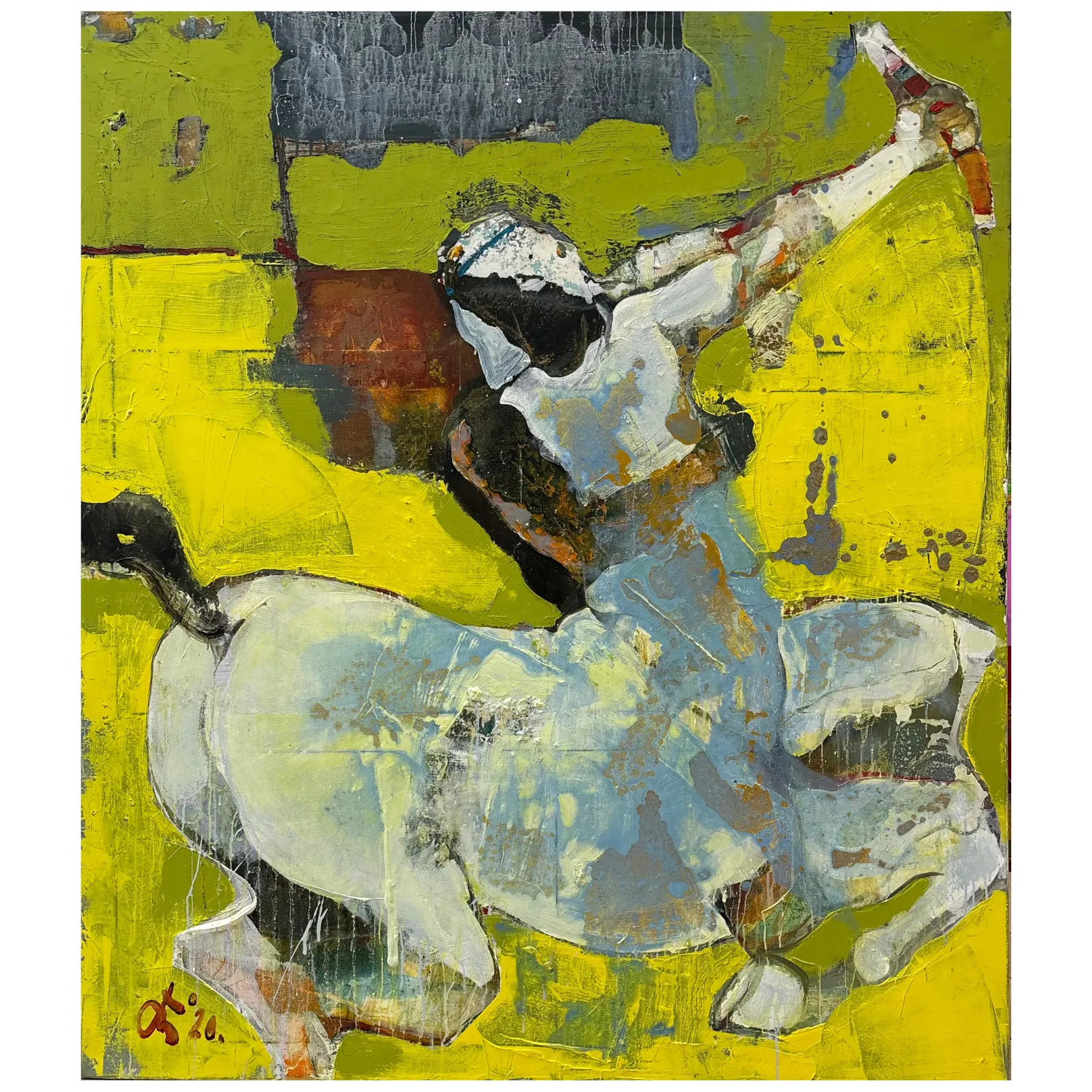 Image of untitled by Hai Serhiy, size: 150 х 130, made of canvas, oil, Painting medium