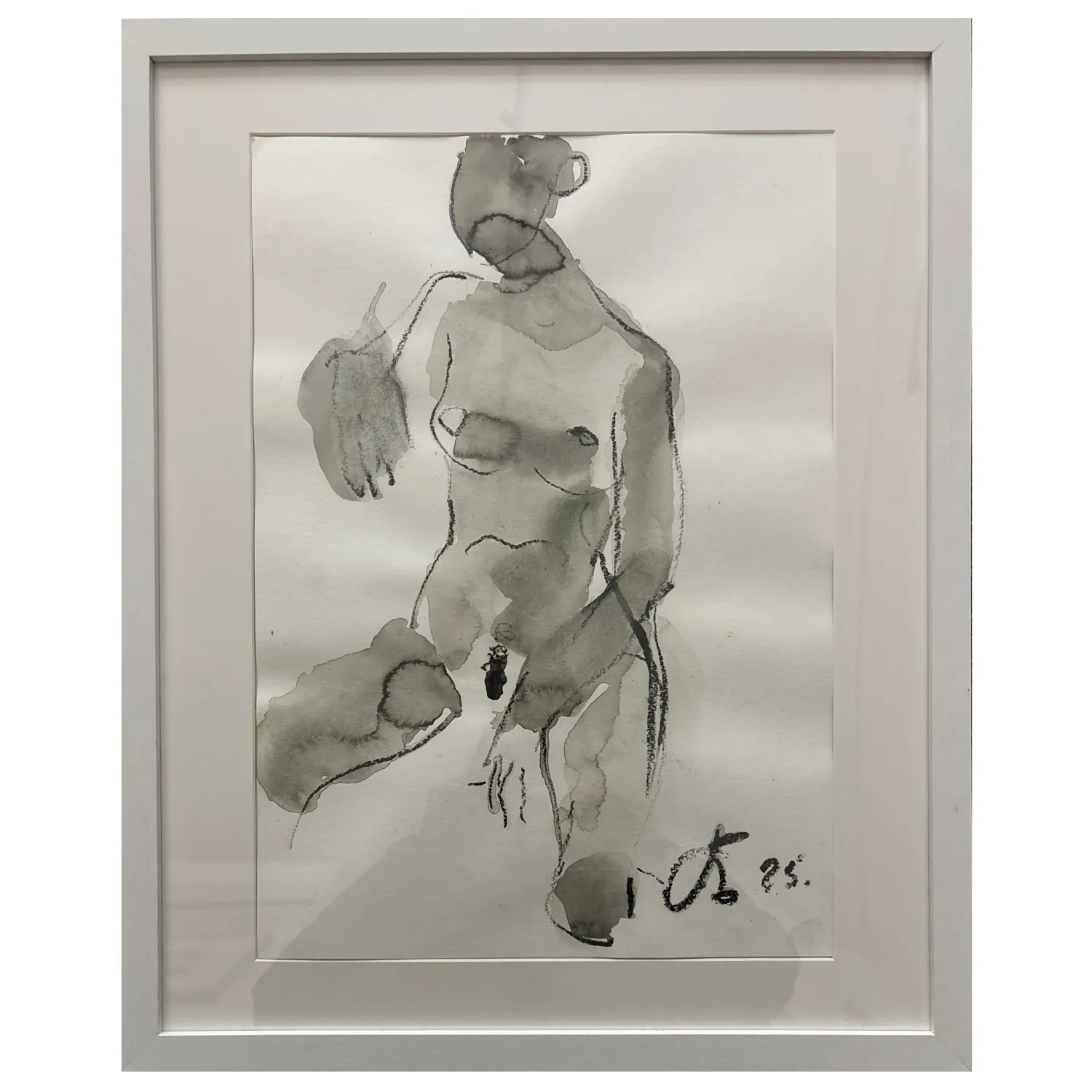 Image of untitled by Hai Serhiy, size: 42 х 29 см, made of paper, ink, black sauce, Graphics medium, priced at $300