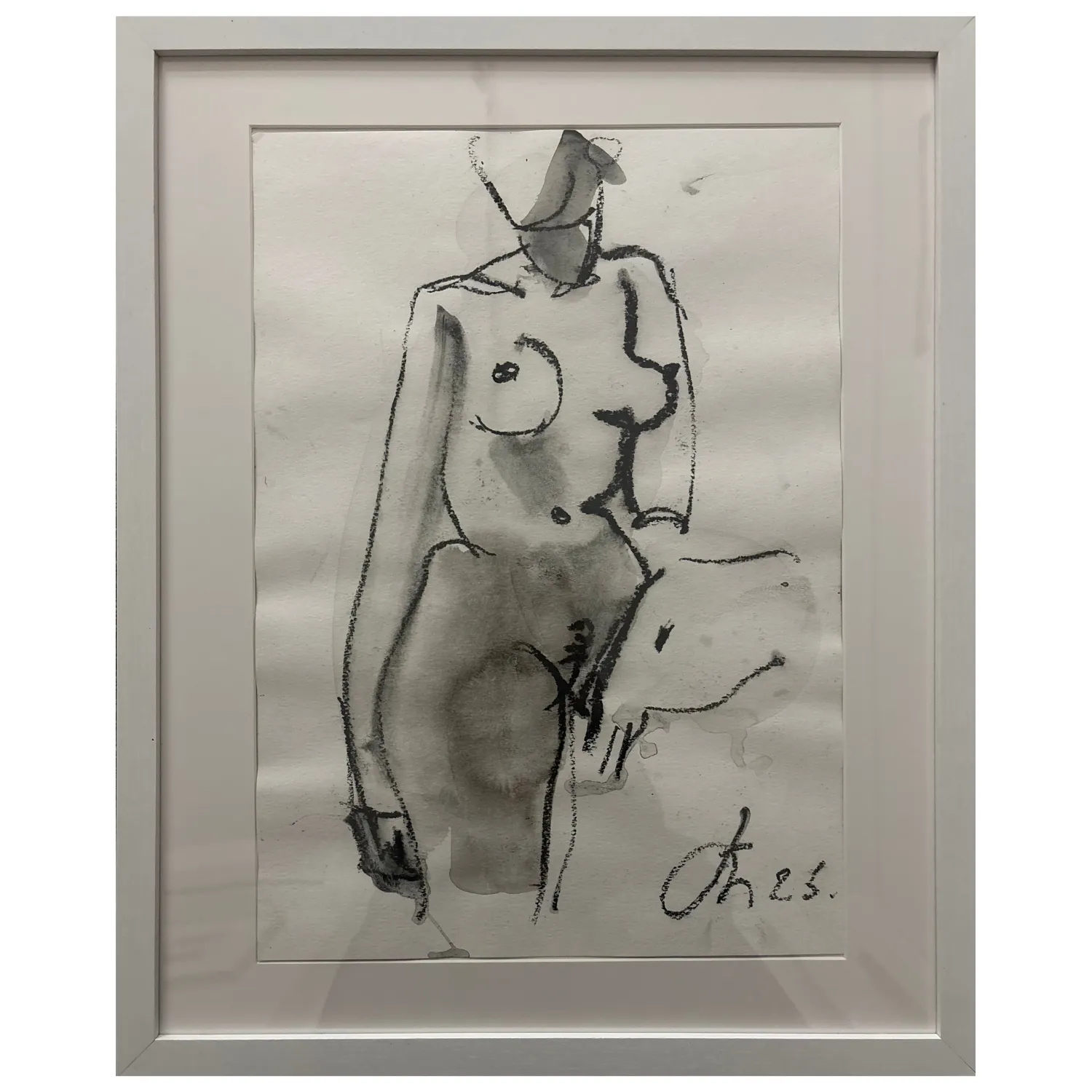 Image of untitled by Hai Serhiy, size: 42 х 29 см, made of paper, ink, black sauce, Graphics medium, priced at $300