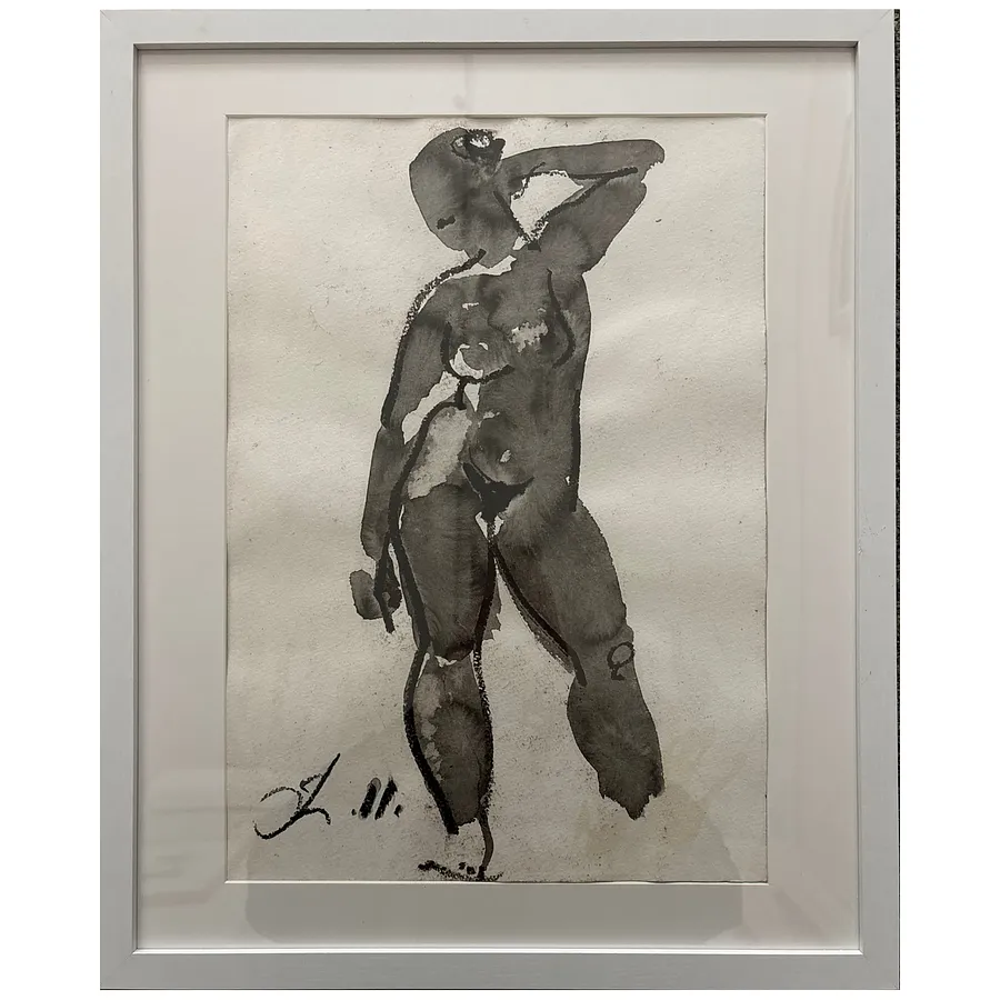 Image of untitled by Hai Serhiy, size: 42 х 29 см, made of paper, ink, black sauce, Graphics medium, priced at $300