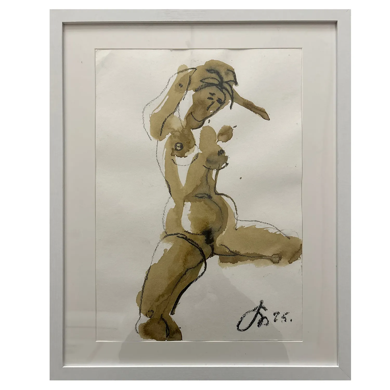 Image of untitled by Hai Serhiy, size: 42 х 29 см, made of paper, ink, black sauce, Graphics medium, priced at $300