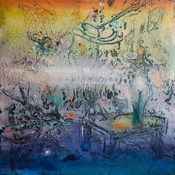 Image of Under the water by Savchenko Serhiy, size: 130х130 см, made of Oil, acrylic, canvas., Painting medium, priced at $8000