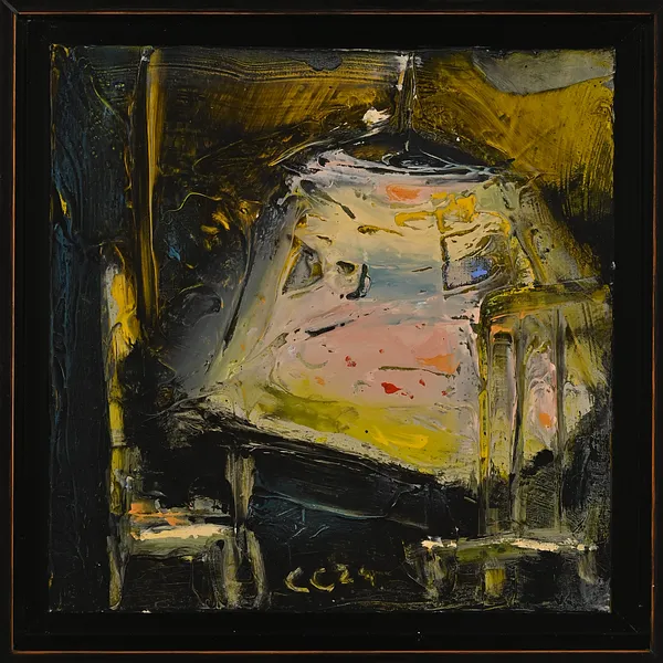 Image of Under the light 1 by Savchenko Serhiy, size: 25х25 см, made of Oil, acrylic, canvas., Painting medium, priced at $1500