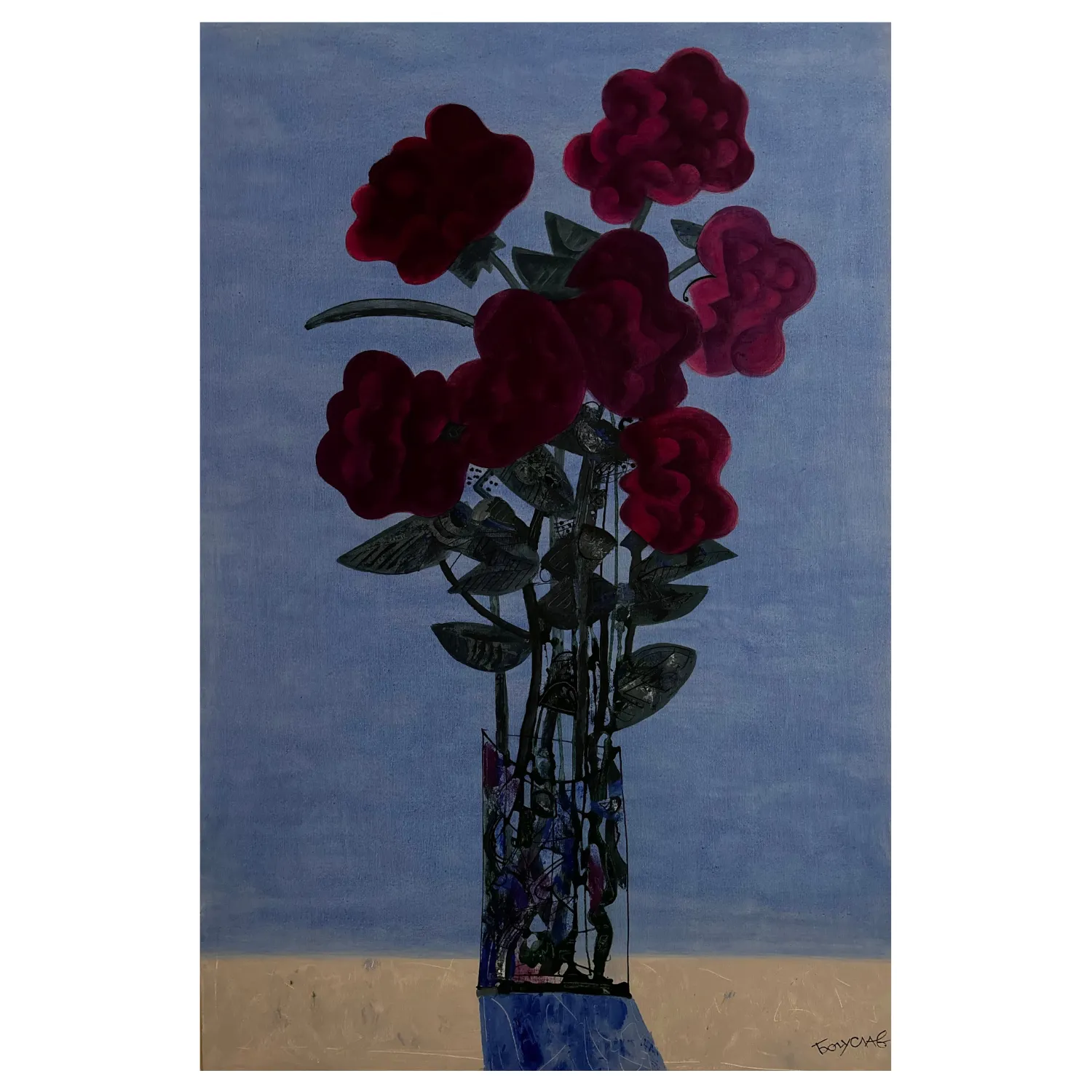 Image of Букет by Bohuslavsky Volodymyr, size: 120 х 80 см, Painting medium, priced at $2500