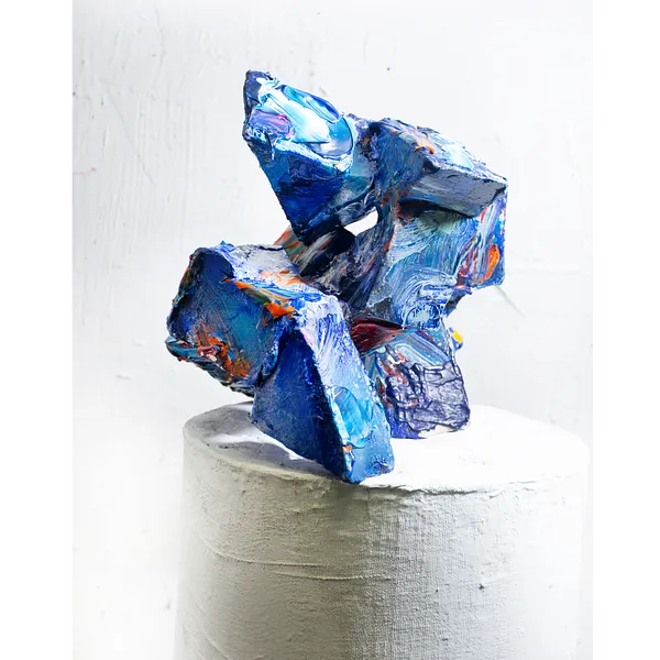 Image of ELEMENTS, TREASURES by Savchenko Serhiy, size: 35x35 см, made of Acrylic glue, marble stone, Sculpture medium