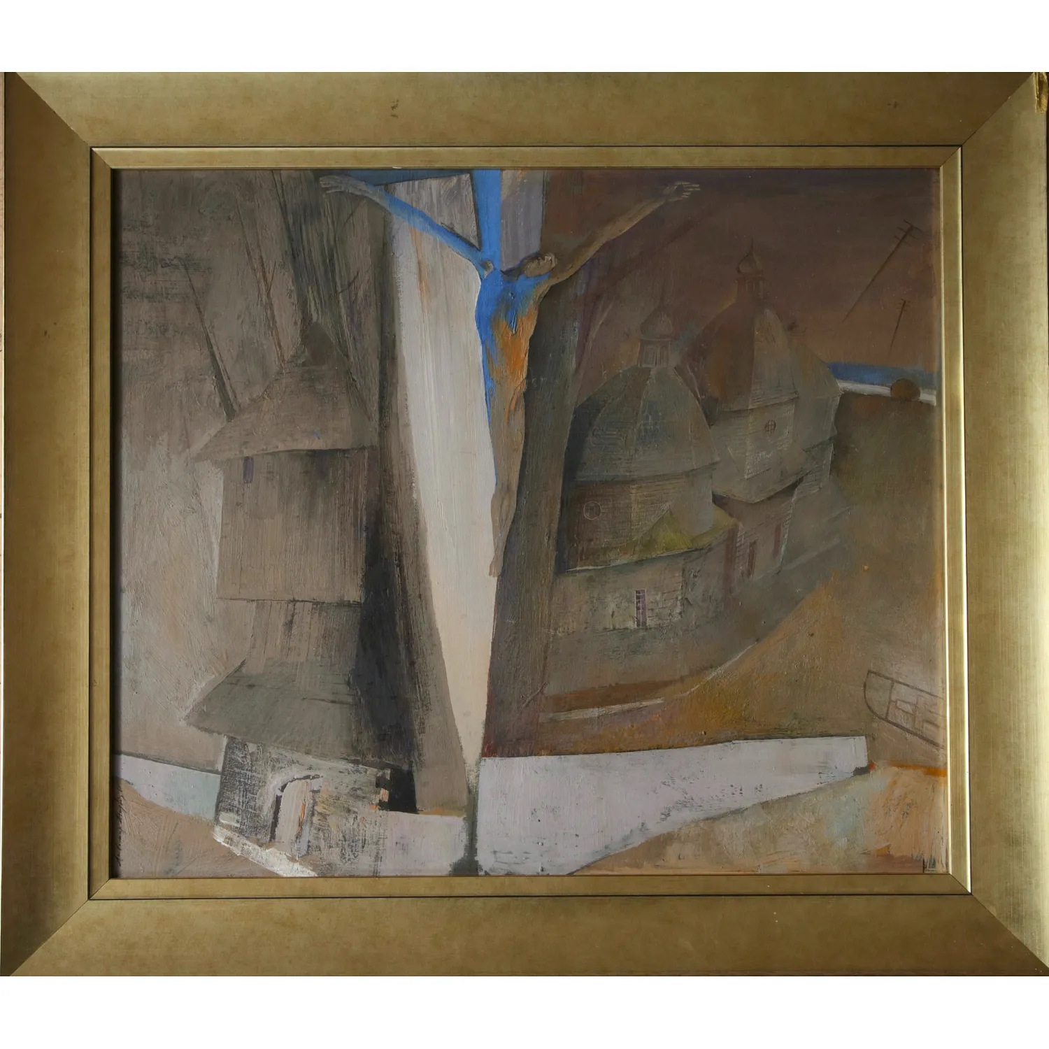 Image of церква параскеви у крехові by Медвідь Любомир, size: 50 х 58 см, made of картон, темпера, Painting medium, priced at $2800
