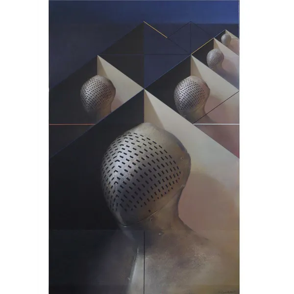 Image of Hermetic space by Smolskyi Yurii, size: 140x90 cm, made of Oil on canvas., Painting medium, priced at $2000