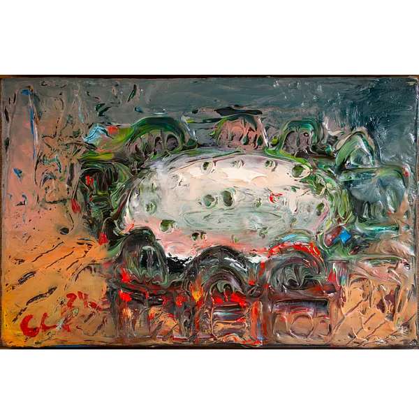 Image of Conference 2 by Savchenko Serhiy, size: 20х30 см, made of Oil, acrylic, canvas., Painting medium, priced at $1500