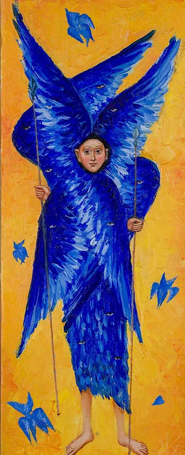 Image of Cherub by Kosianenko Kateryna, size: 50х20, Painting medium, priced at $1600