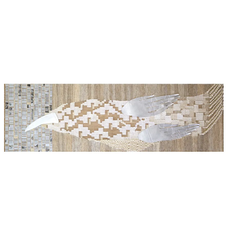 Image of A bird by Tkachuk Yaroslava, size: 270х81, made of tapestry, Textiles medium, priced at $6000
