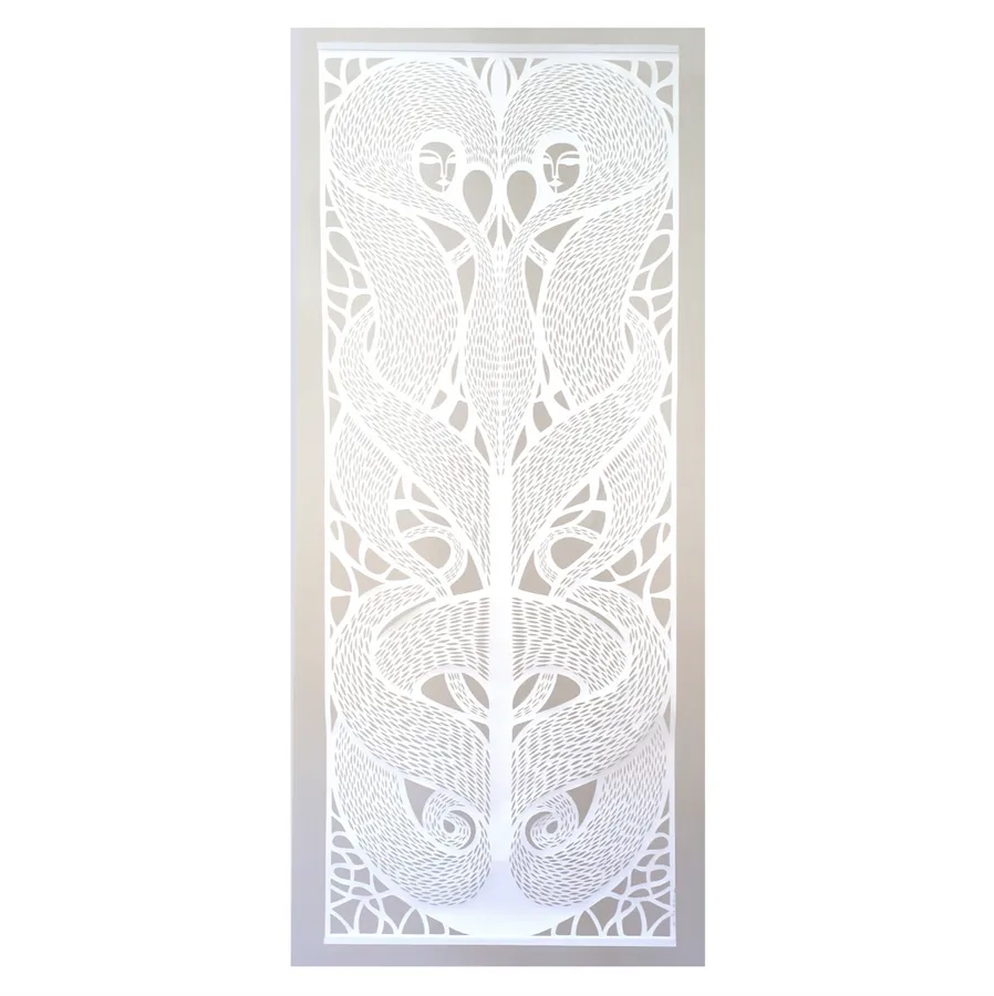 Image of  Bud by Daria Alyoshkina, size: 100х250 , made of paper cutout, priced at $1100
