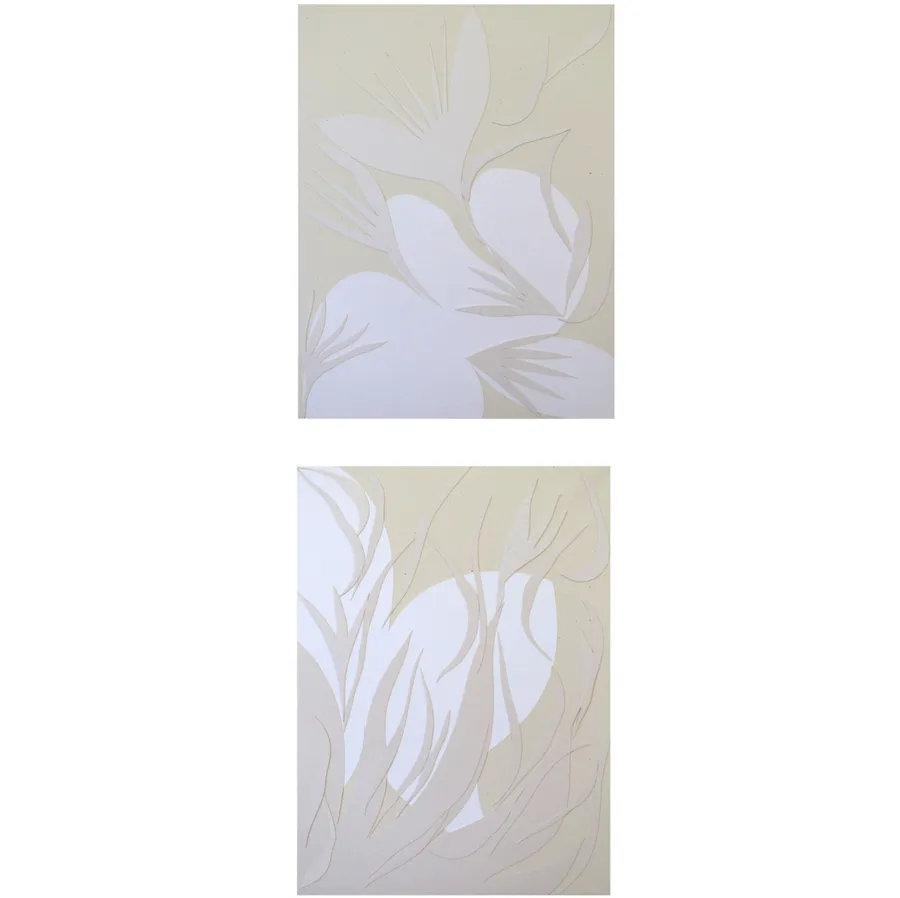Image of Diptych “Thickets” by Pliatsko Maria, size: 60 х 80, made of assemblage (MDF, paper, cardboard), priced at $1000