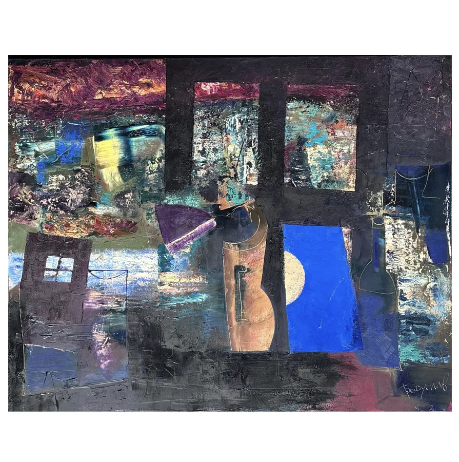 Зображення "Вечір" від Богуславський Володимир , розмір: 80х100, матеріали: полотно, олія, медіум: Живопис, серія: 51/100, ціна: $2400