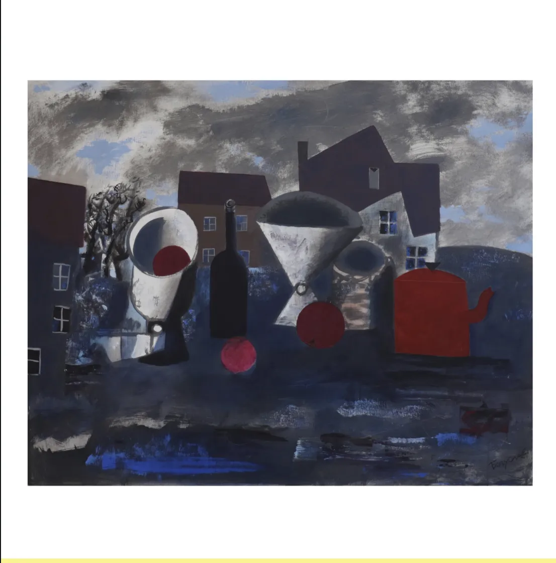 Image of February by Bohuslavsky Volodymyr, size: 80х100, made of canvas, oil, Painting medium, part of the 2/11 series, priced at $2400