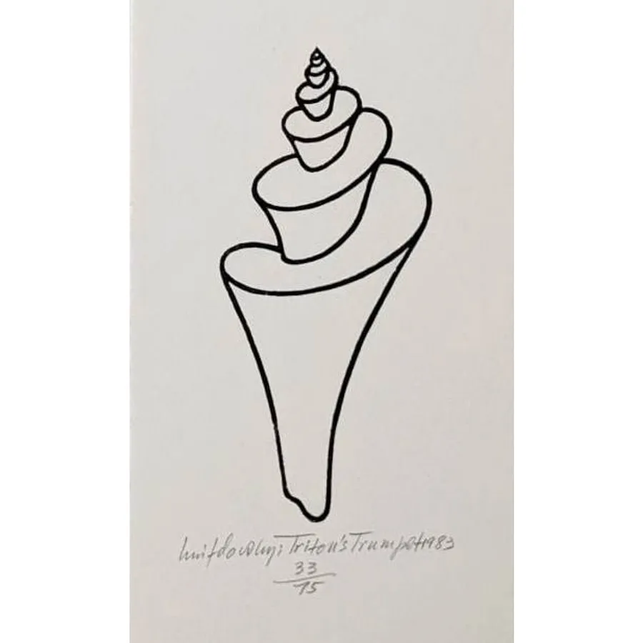 Зображення "Тритон" від Гніздовський Яків, розмір: 12 х 5,5 см, матеріали: дереворит, медіум: Дереворіз, ціна: $550