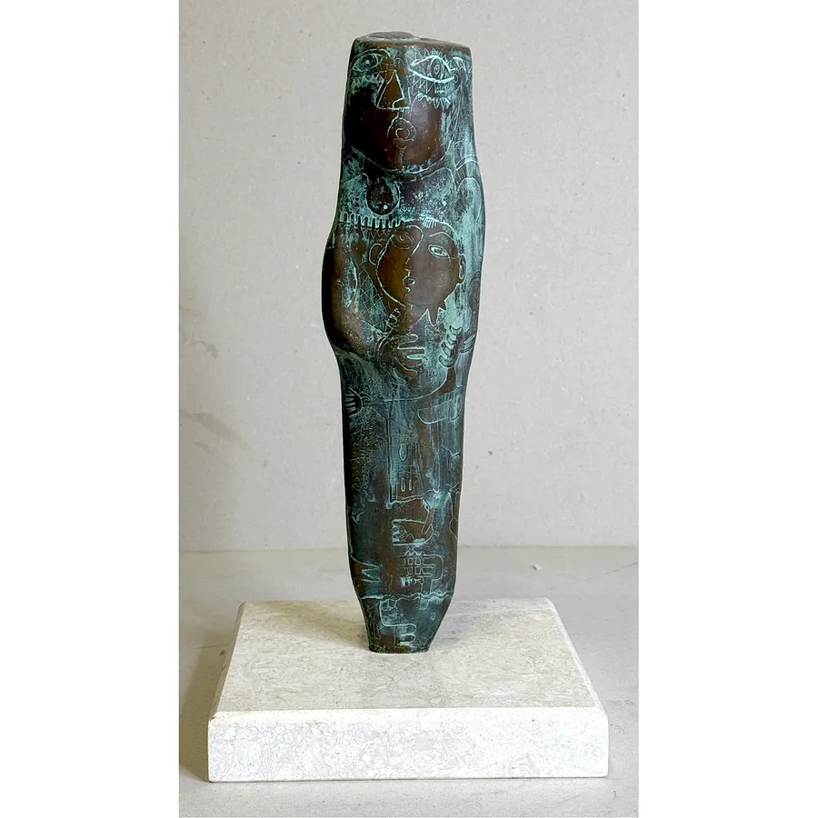 Image of Strict by Romanyshyn Roman, size: 30 см, made of bronze, Sculpture medium, priced at $3200