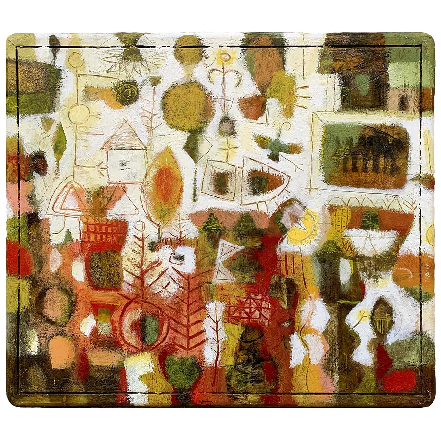 Image of Аpiary by Romanyshyn Roman, size: 92 х 112 см, made of canvas, oil, Painting medium, priced at $4000