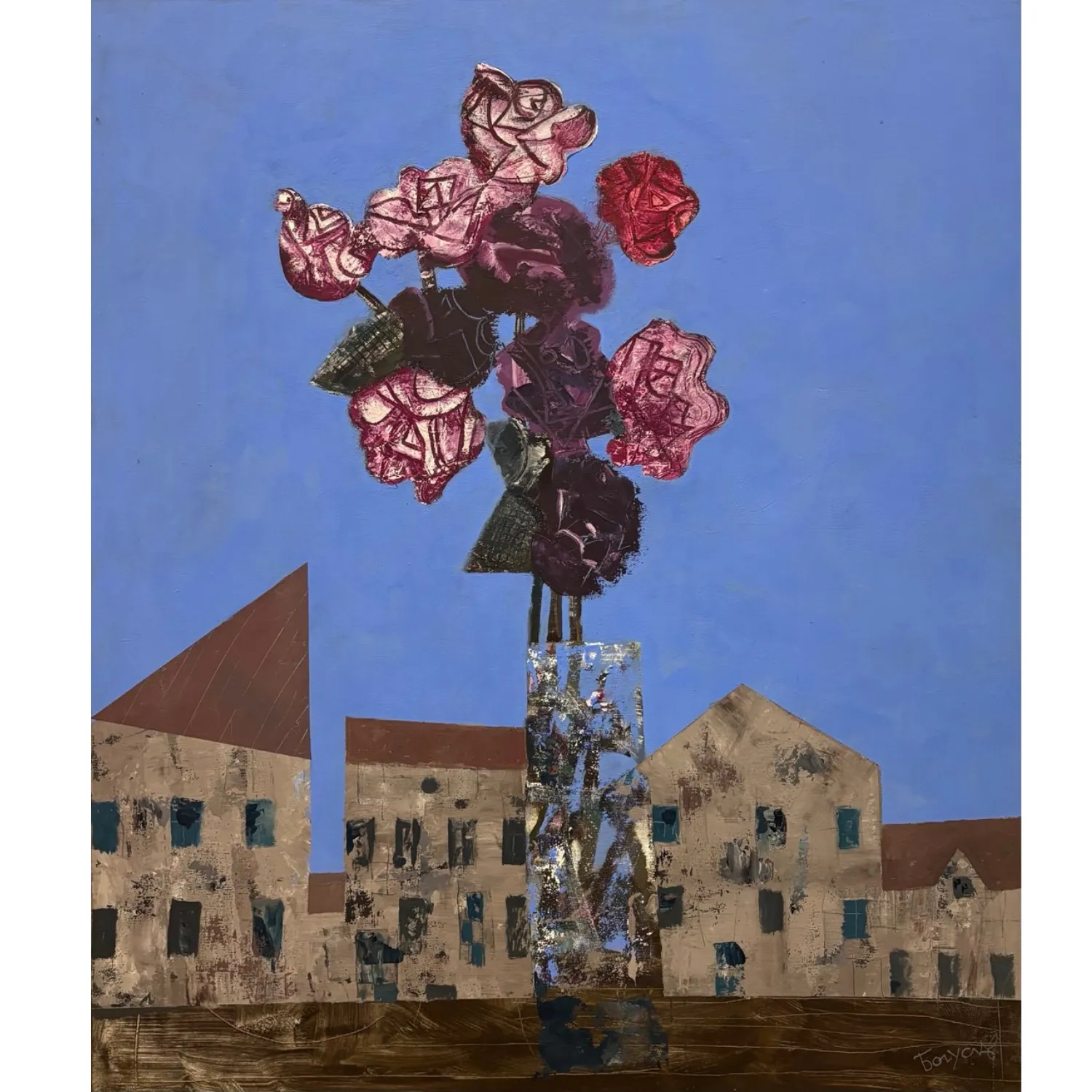 Image of Untitled by Bohuslavsky Volodymyr, size: 100 х 85 см, Painting medium, priced at $2400