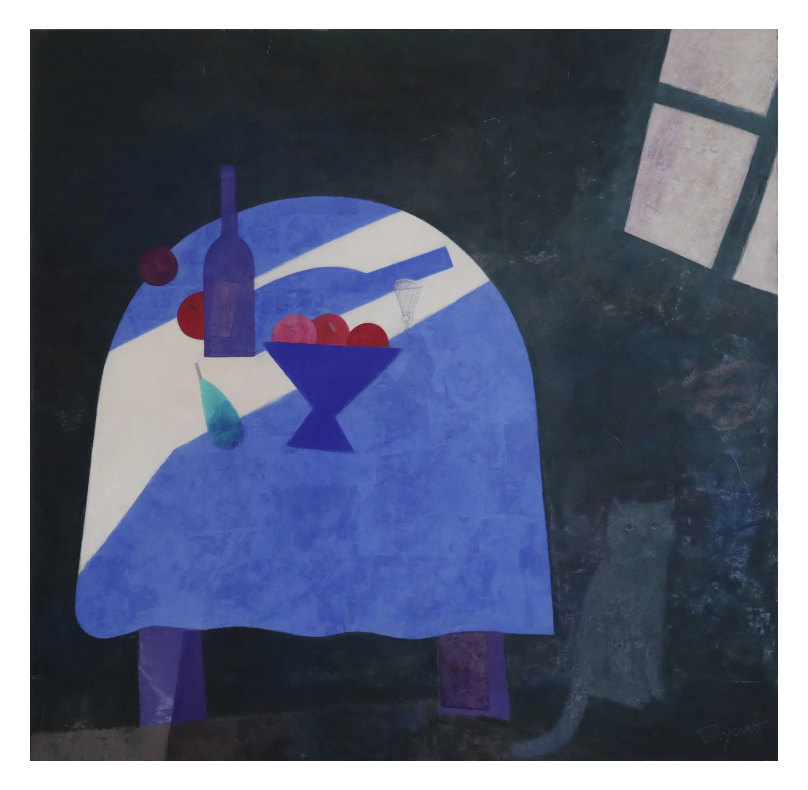 Image of "Untitled" by Bohuslavsky Volodymyr, size: 120х120 cm, Painting medium, part of the 2/11 series, priced at $4000