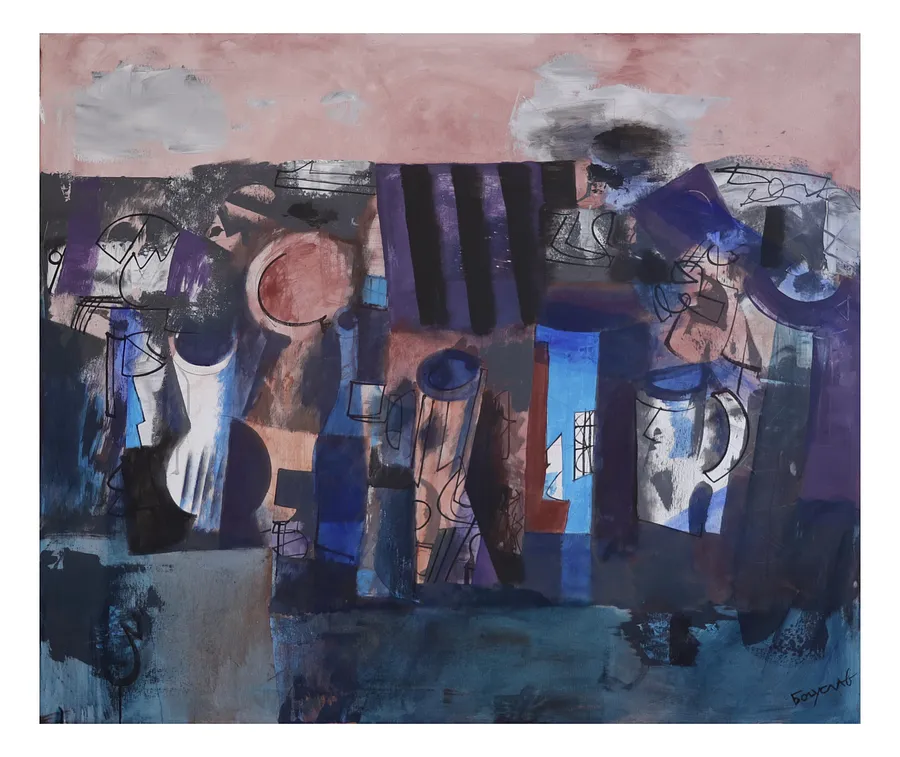 Зображення "«Без назви»" від Богуславський Володимир , розмір: 100x120 cm, медіум: Живопис, ціна: $2600